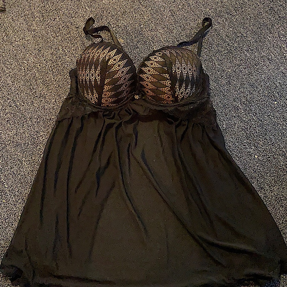 daisy fuentes black lace lingerie